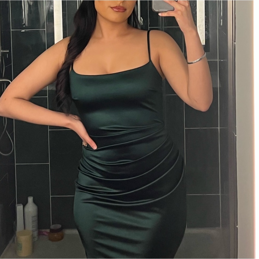 Formal Emerald Green Long Dress